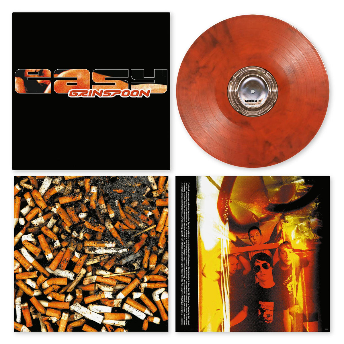 Grinspoon - Easy - Orange Marble (Vinyl LP)