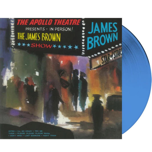 James Brown - Live At The Apollo - Cyan Blue {Vinyl LP}