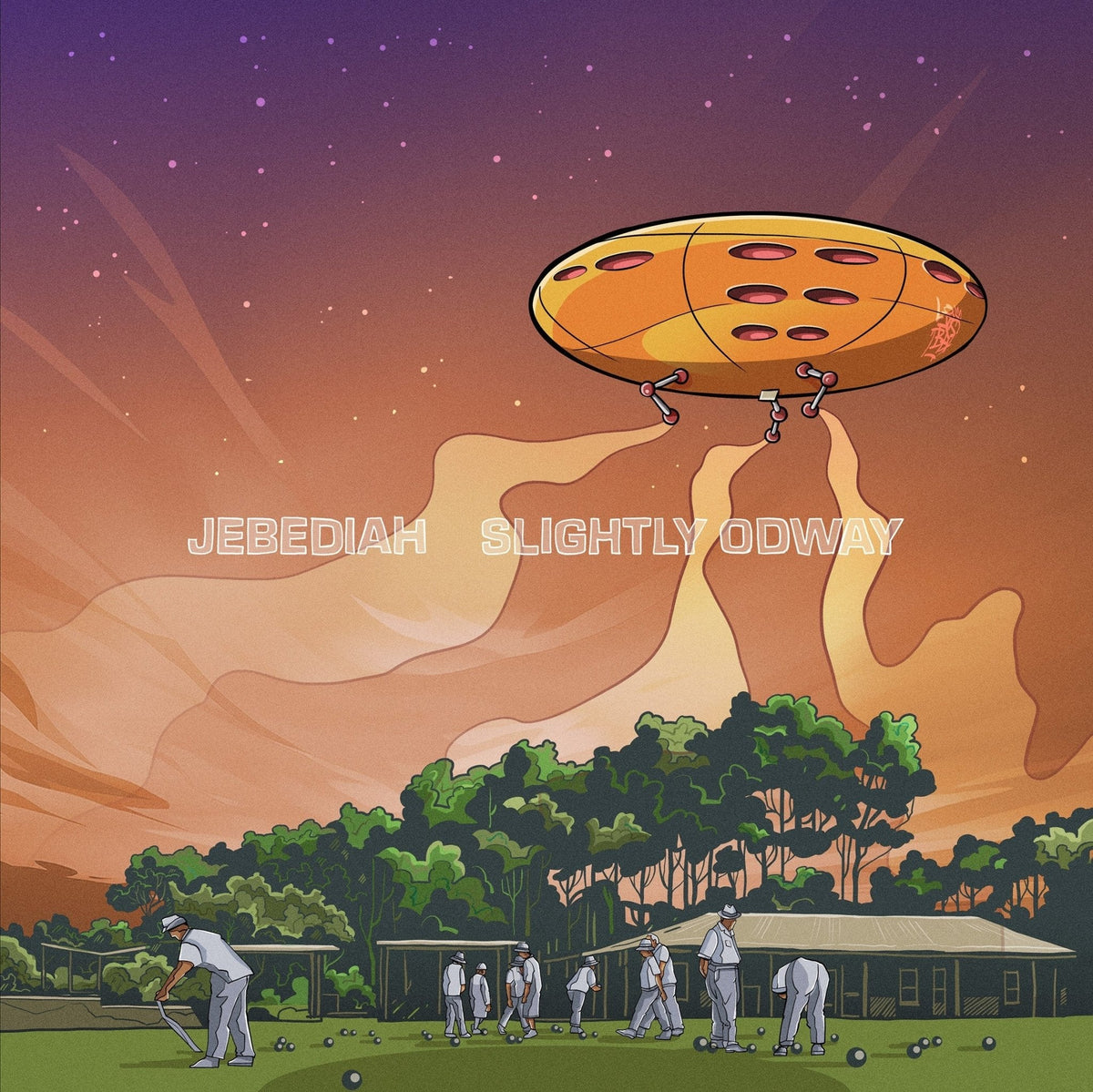 Jebediah - Slightly Odway - Translucent Green 【Vinyl LP 】