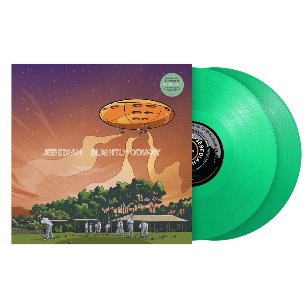 Jebediah - Slightly Odway - Translucent Green 【Vinyl LP 】