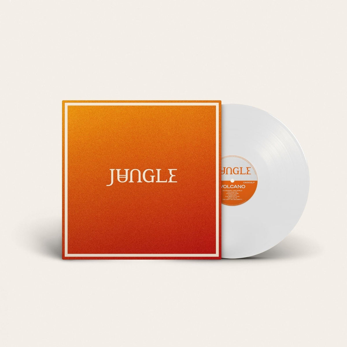 Jungle - Volcano - White (Vinyl LP)