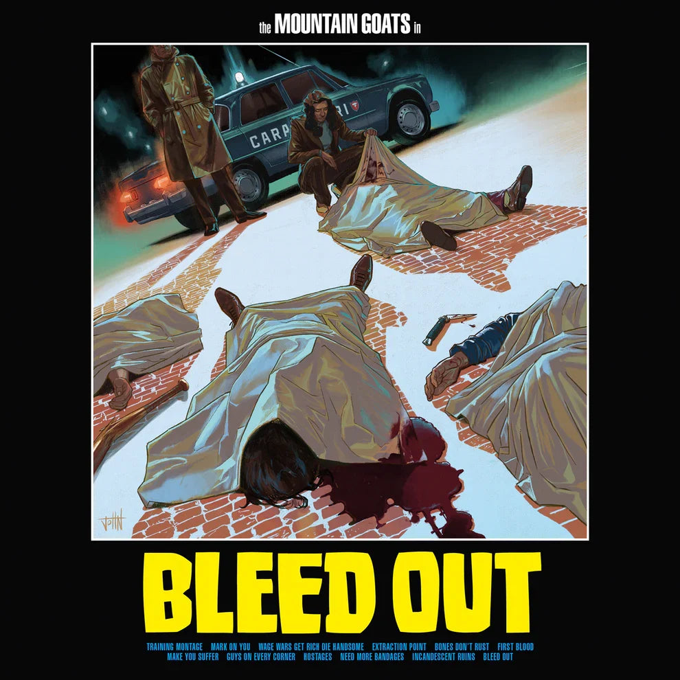 The Mountain Goats - Bleed Out 2LP (Yellow Vinyl, Gatefold)