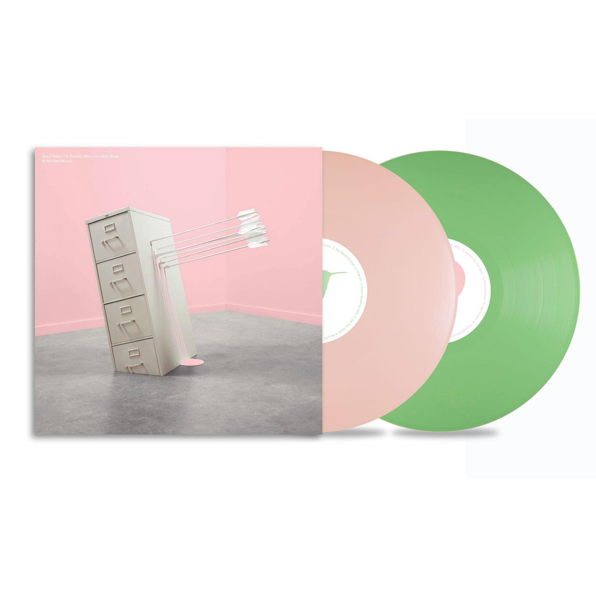 Modest Mouse - Good News For People Who Love Bad News - 20th Anniversary Pink & Green 【Vinyl LP 】