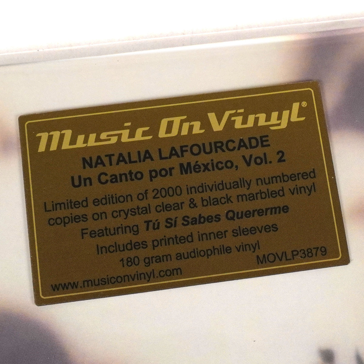 Natalia Lafourcade: Un Canto Por Mexico Vol. 2 (180g, Colored Vinyl) Vinyl 2LP