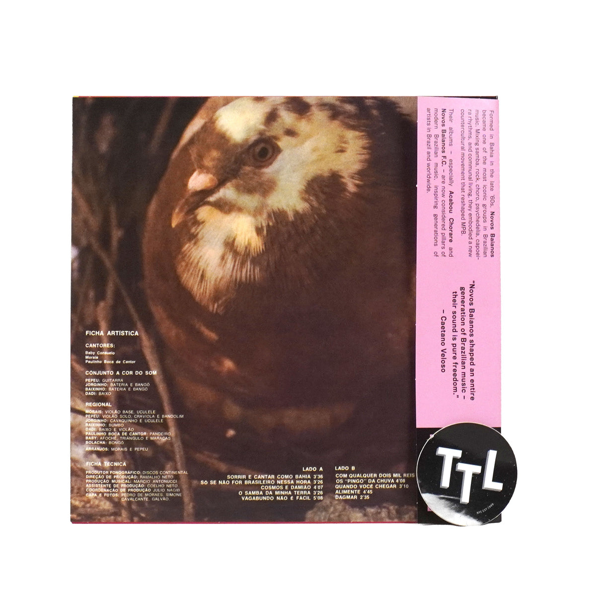 Novos Baianos: Novos Baianos F.C. {Vinyl LP}
