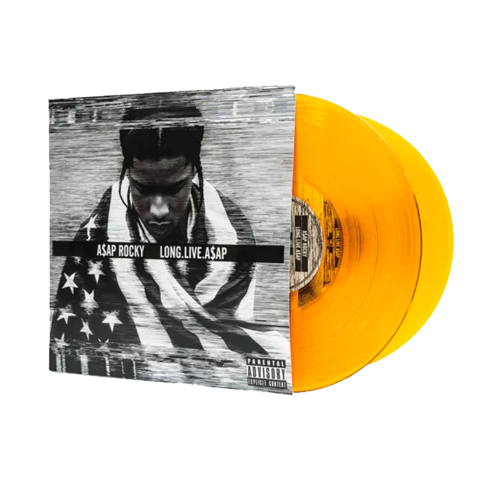 A$AP Rocky - Long.Live.A$AP 2LP (Orange Vinyl, Gatefold)