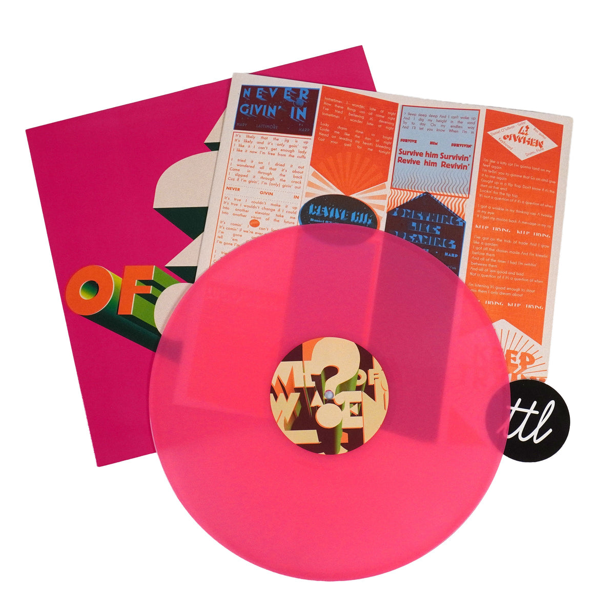 Panda Bear & Sonic Boom: A ? of WHEN (Indie Exclusive Colored Vinyl) {Vinyl LP}