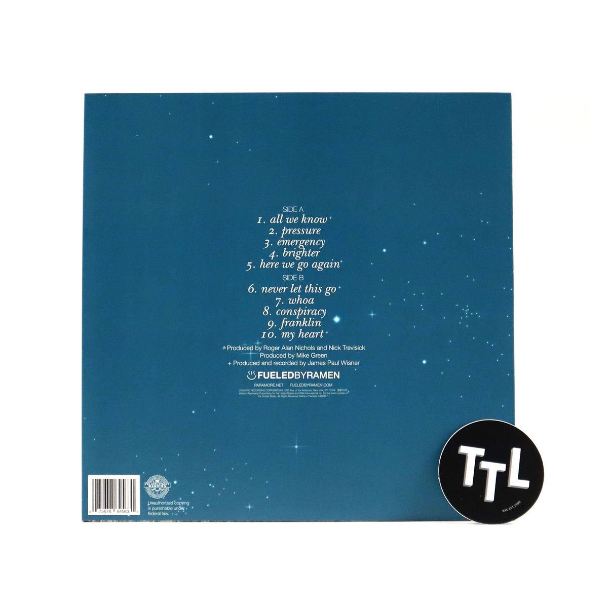 Paramore: All We Know Is Falling (Colored Vinyl) {Vinyl LP}