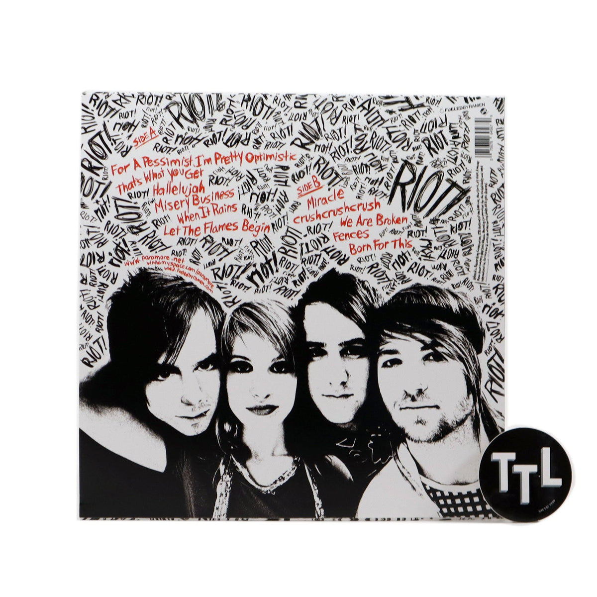 Paramore: Riot! (Colored Vinyl) {Vinyl LP}