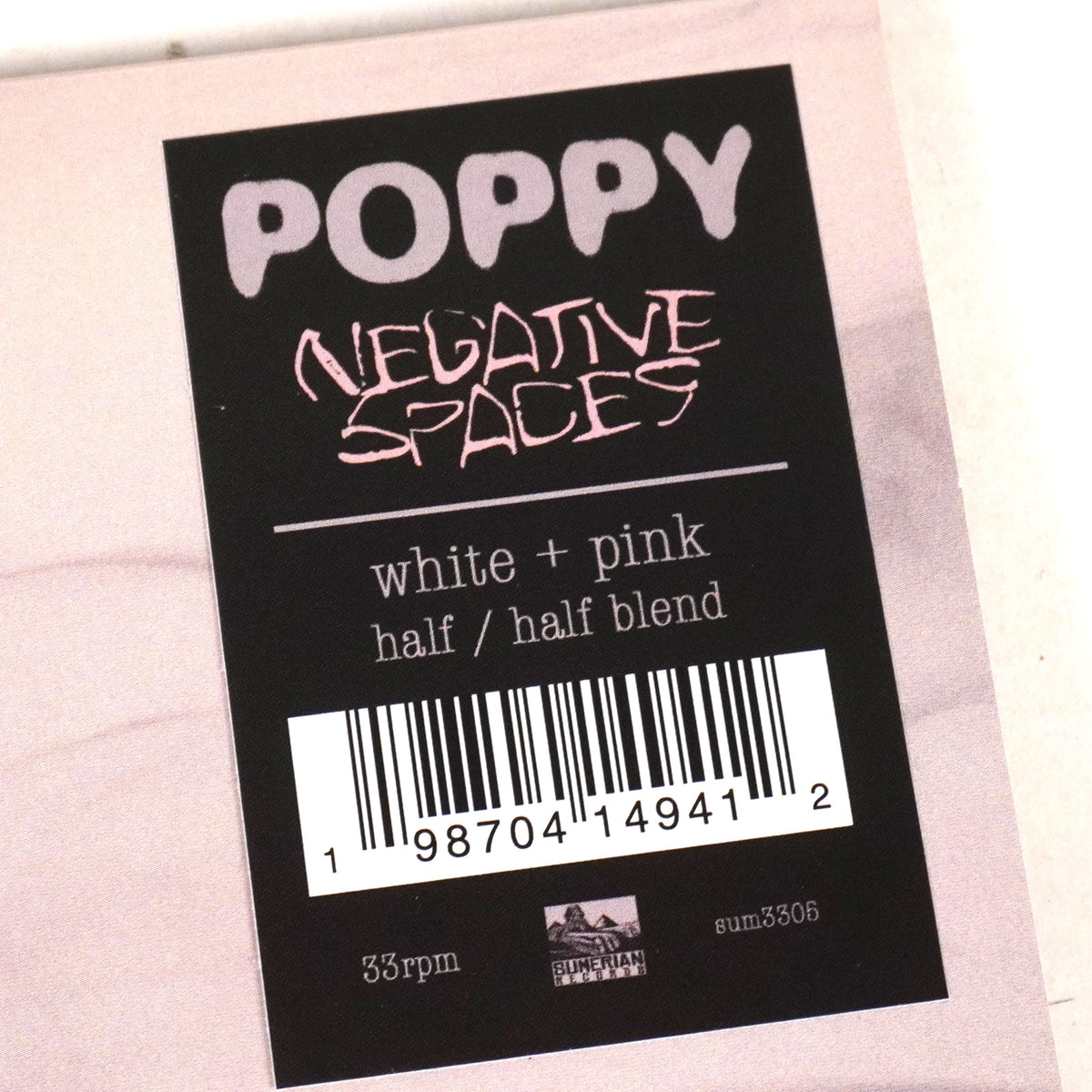 Poppy: Negative Spaces (Indie Exclusive Colored Vinyl) {Vinyl LP}