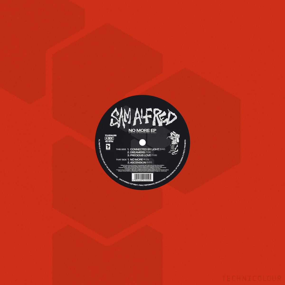Sam Alfred - No More - Vinyl EP Record