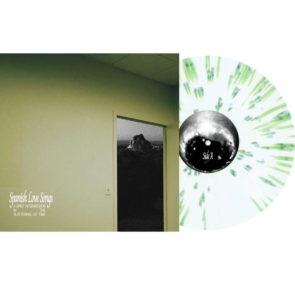 Spanish Love Songs - A Brief Intermission In The Flattening Of Time - White with Green Splatter 【Vinyl LP 】