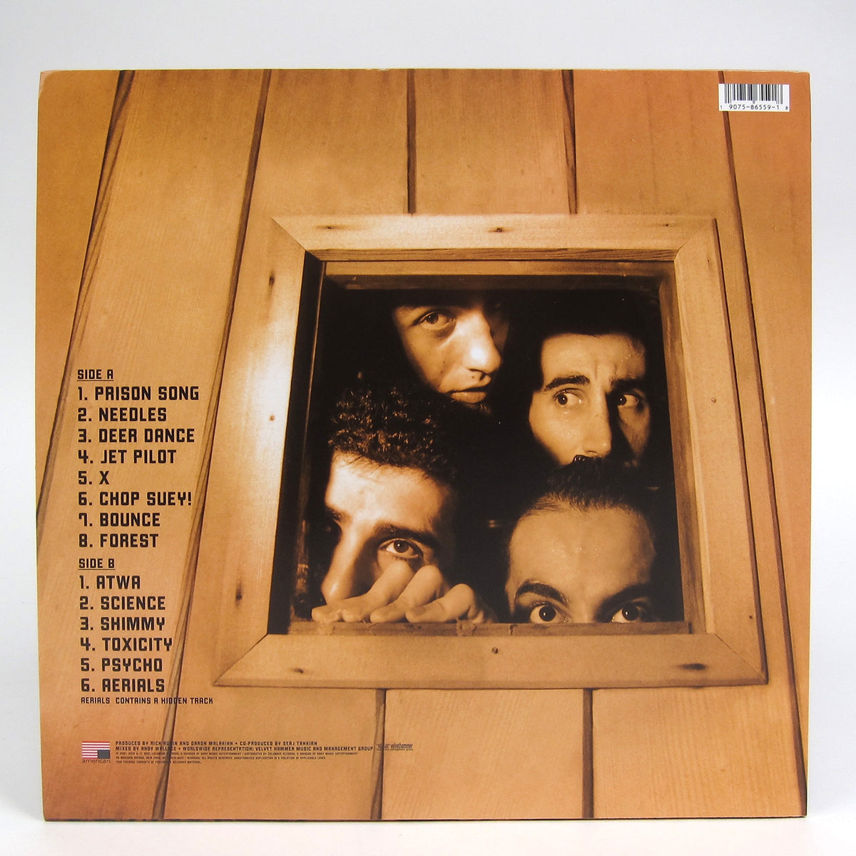 System Of A Down: Toxicity {Vinyl LP}