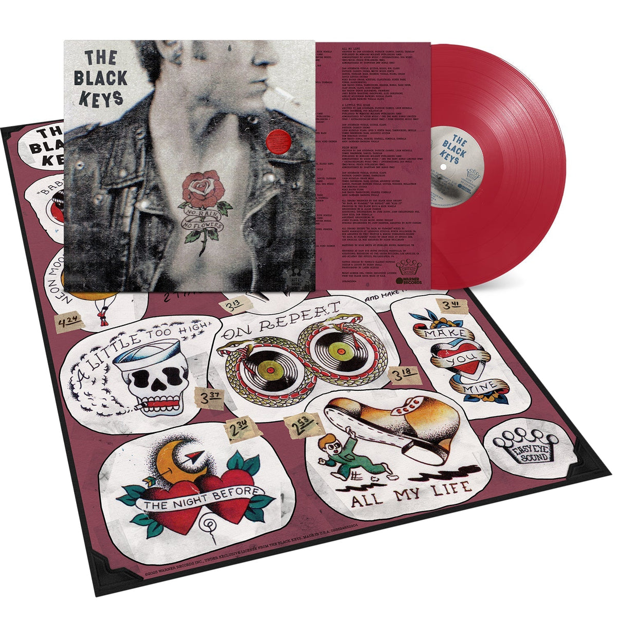 The Black Keys  - No Rain, No Flowers - Red 【Vinyl LP 】