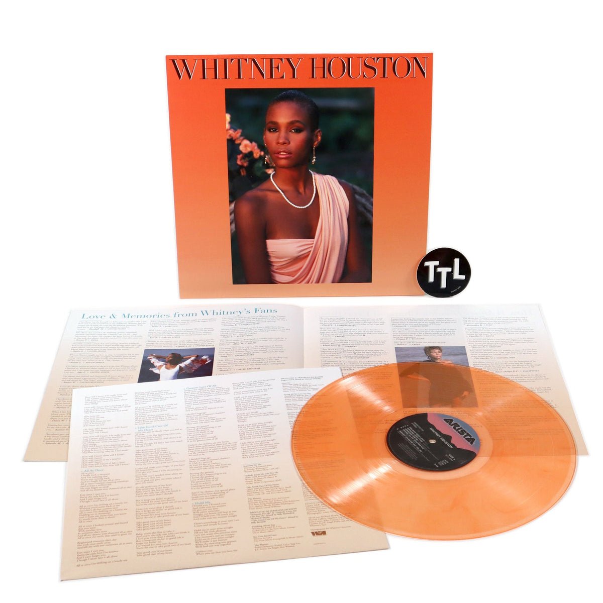 Whitney Houston: Whitney Houston (Import, Colored Vinyl) {Vinyl LP}